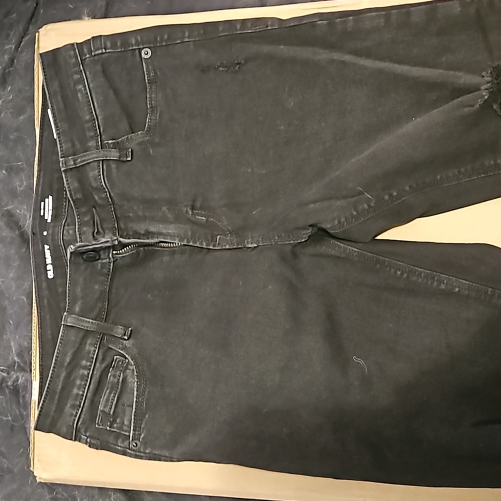 Women's Old Navy mid rise Rockstar super skinny jeans,  size 6